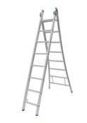 Solide 2-delige professionele reformladder model  C 2x8
