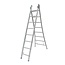 Solide Solide 2-delige professionele reformladder model  C 2x8