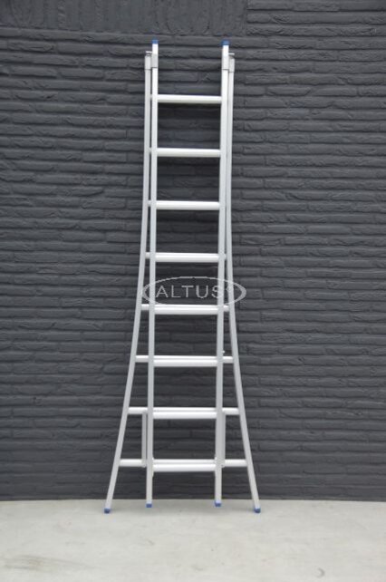 Solide 2-delige professionele reformladder model  C 2x8