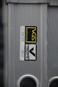 Solide 2-delige professionele reformladder model  C 2x8