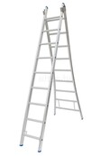 Solide 2-delige professionele reformladder model C 2x9