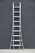 Solide 2-delige professionele reformladder model C 2x9