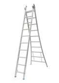 Solide 2-delige professionele reformladder model C2x10