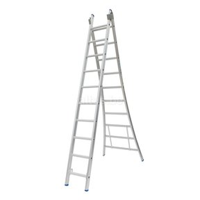 2-delige reformladder model C 2x10 treden 4,50m