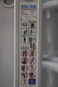 Solide 2-delige professionele reformladder model C2x10