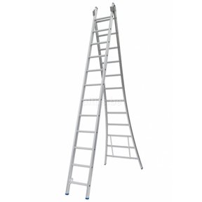 2-delige reformladder model C 2x12 treden 5,50m
