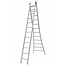 Solide Solide 2-delige professionele reformladder model C2x12