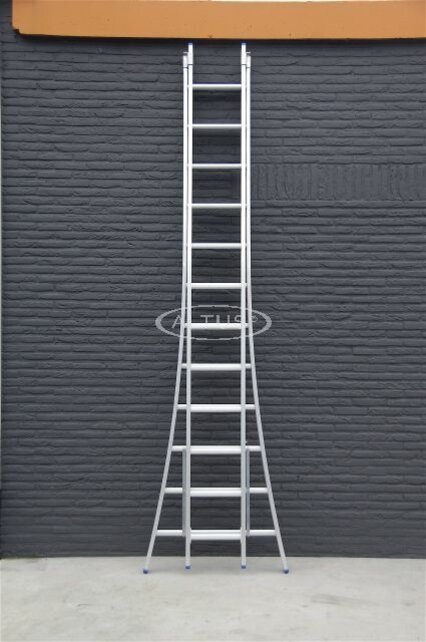 Solide 2-delige professionele reformladder model C2x12