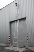 Solide 2-delige professionele reformladder model C2x12