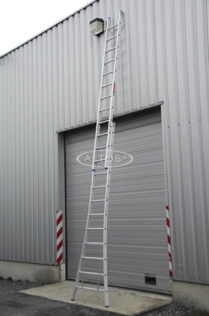Solide 2-delige professionele reformladder model C2x12