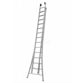 2-delige  reformladder model C 2x14 treden 6,50m
