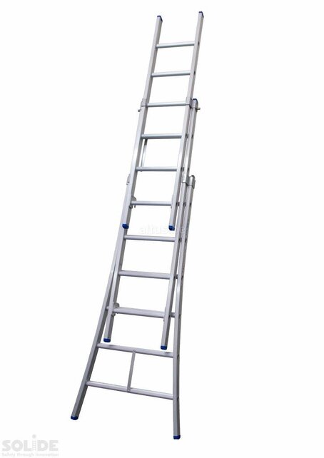 Solide 3-delige professionele  reformladder model D3x6