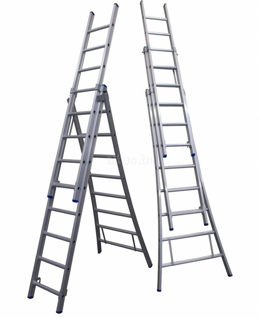 Solide professionele reformladder model D 3 x 8
