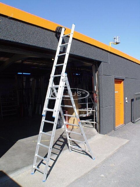 Solide professionele reformladder model D 3 x 8