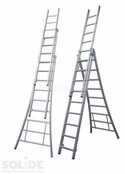 Solide professionele reformladder model D 3x9