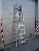 Solide professionele reformladder model D 3x9