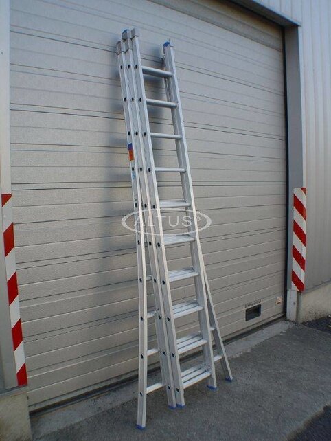 Solide professionele reformladder model D 3x10
