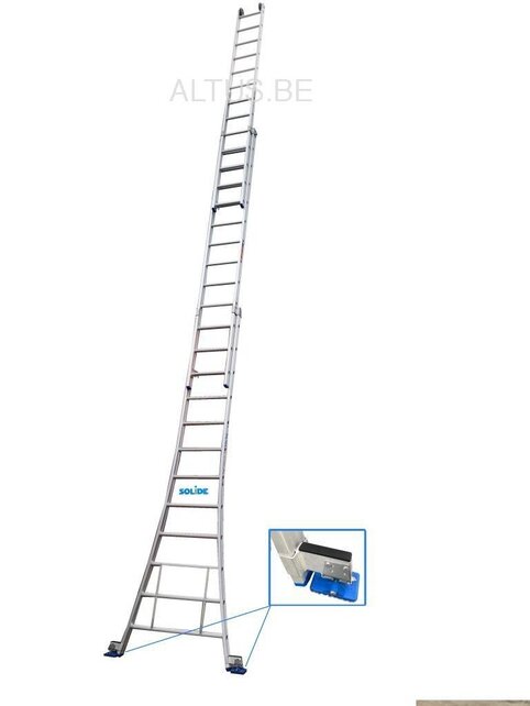 Solide 3-delige professionele reformladder model D3x12