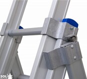 Solide 3-delige professionele reformladder model D3x12