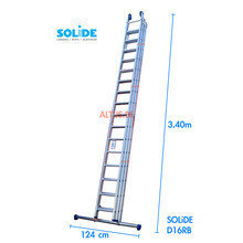 3-delige  schuifladder model D3x16