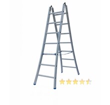 Solide dubbele scharnierladder model B B 2X7