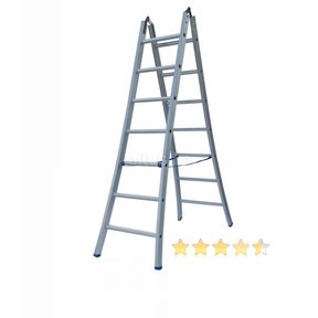 Dubbele scharnierladder model B B 2X7