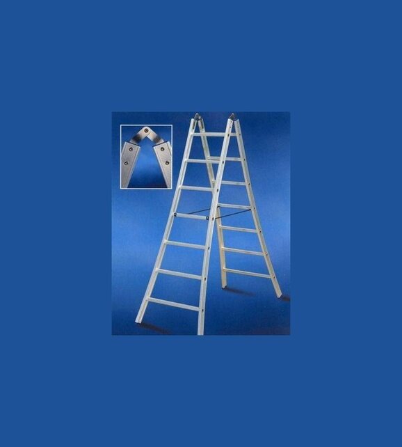Solide dubbele scharnierladder model B B 2X7