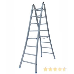 Dubbele scharnierladder model B B 2X8