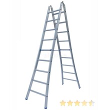 Dubbele scharnierladder model B B 2X9