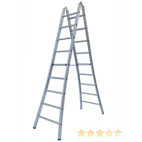 Dubbele scharnierladder model B B 2X9
