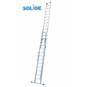 2-delige touwladder 2 x 14 treden