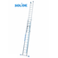 Solide Solide 2-delige professionele touwladders model E2 x 14 treden