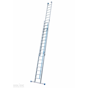 2-delige touwladder 2x18 treden