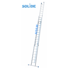 2-delige touwladder 2 x 20 treden
