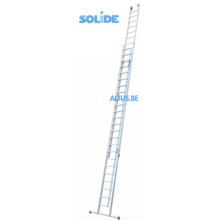 2-delige touwladder 2 x 24 treden