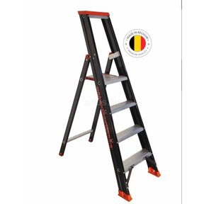 Enkele trapladder 4 treden