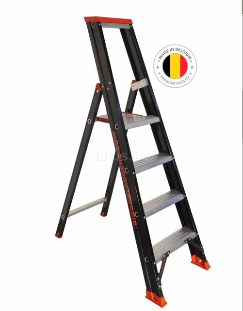 Tauro enkele trapladder 4 treden