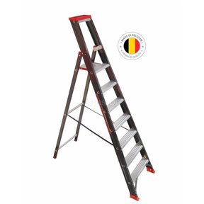 Enkele trapladder 7 treden