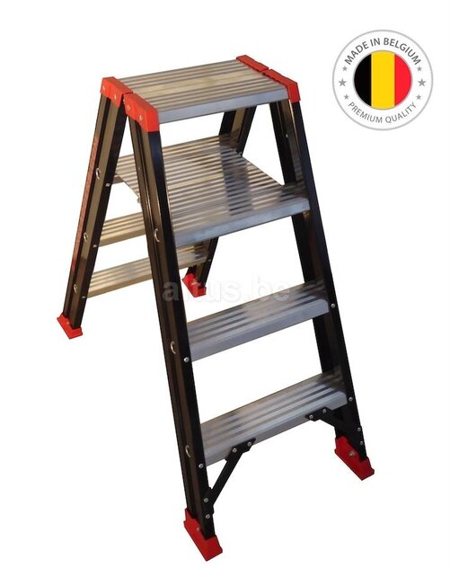 Tauro dubbele trapladder 2X4