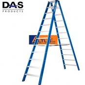 DAS products hercules dubbele trapladder 2 x 12 treden
