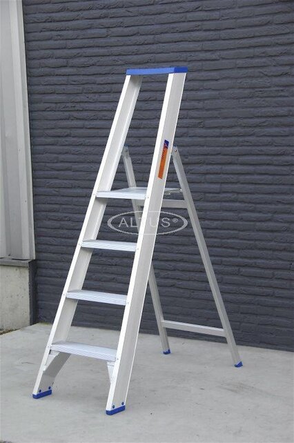 Solide enkele professionele trapladder model PT 4