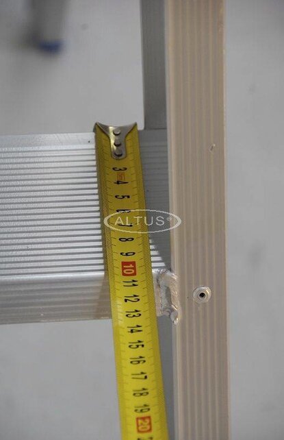 Solide enkele professionele trapladder model PT 5