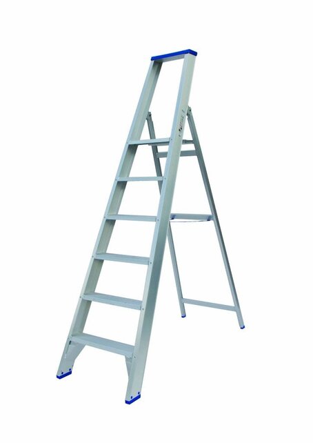 Solide enkele professionele trapladder model PT 6