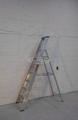 Solide enkele professionele trapladder model PT 6