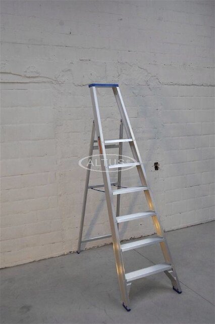 Solide enkele professionele trapladder model PT 6