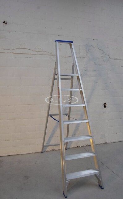 Solide enkele professionele trapladder model PT 7