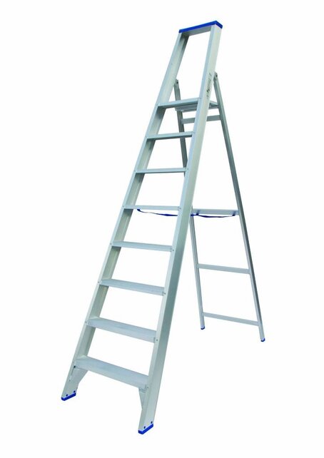 Solide enkele professionele trapladder model PT 8