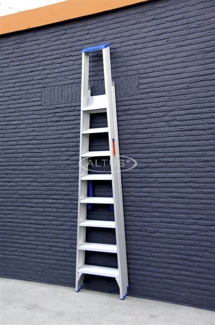 Solide enkele professionele trapladder model PT 8