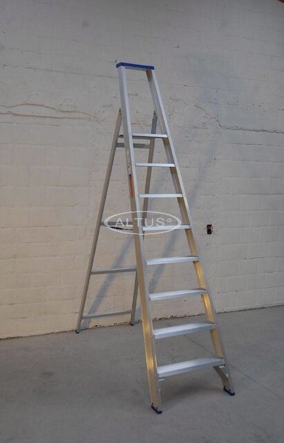 Solide enkele professionele trapladder model PT 8