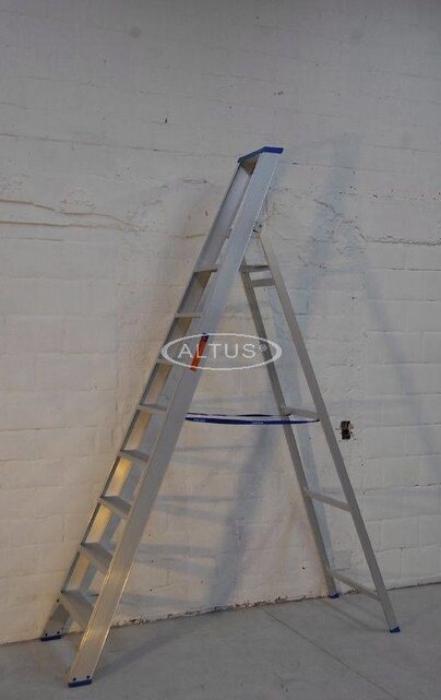 Solide enkele professionele trapladder model PT 8
